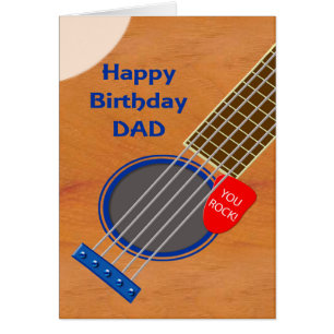 Pap Guitar Player Birthday