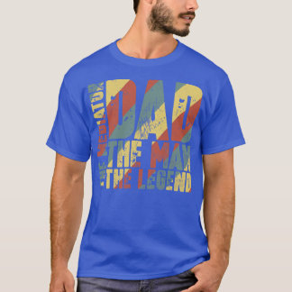 Pap het Man de bemiddelaar de legende T-shirt