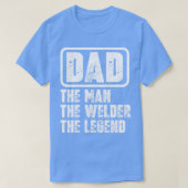 Pap Het Man De Lasser De2 T-shirt (Design voorkant)