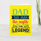 Pap, het Man, de mythe, de legende Kaart (Voorkant)