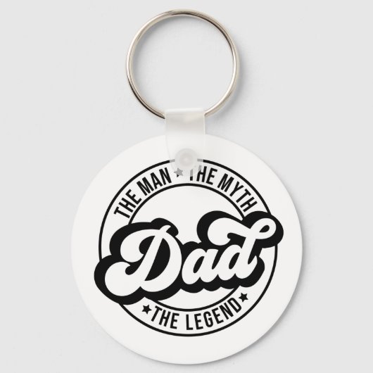 Pap het man de mythe de legende pa vader mannen pa sleutelhanger (Voorkant)
