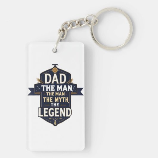 Pap, het Man, de mythe, de legende – Sleutelhanger (achterkant)