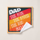 Pap het Man, de mythe, de slechte invloed badtoren Bad Handdoek (Wasdoekje)