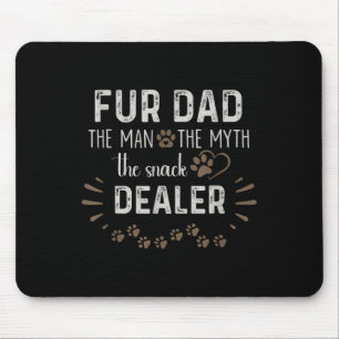 Pap het Man De mythe De Snack Dealer Dog Vaders Muismat