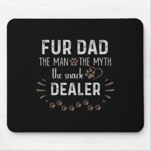 Pap het Man De mythe De Snack Dealer Dog Vaders Muismat