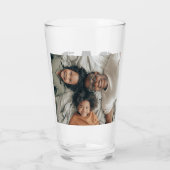 Pap het Man De mythe die de legende personaliseerd Glas (Achterkant)