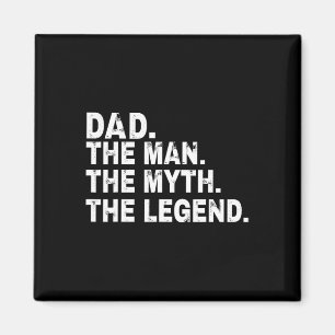 Pap het Man The Myth The Legend Fathers Day Gift Magneet
