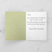 Pap Holding Baby Vaderdag Kaart van Child (Binnen)