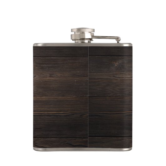 Pap hoofd chef-kok-bq grillig kerstfeest moderne heupfles (Achterkant)