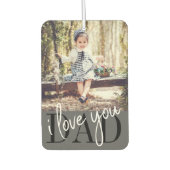 Pap I Love You Child Foto Luchtverfrisser (Voorkant)