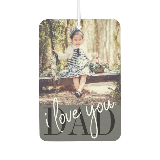 Pap I Love You Child Foto Luchtverfrisser (Voorkant)