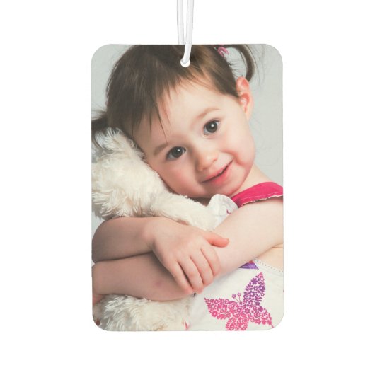 Pap I Love You Child Foto Luchtverfrisser (Achterkant)