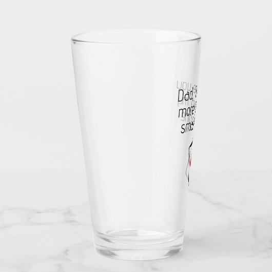 Pap, ik hou meer van je dan van mijn smartphone glas (Rechts)