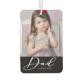 Pap Ik hou van je 2 Foto Luchtverfrisser (Achterkant)