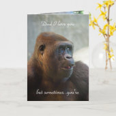 Pap, ik hou van je kaart (Gele Bloem)