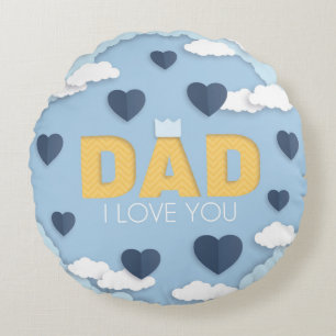 Pap, ik hou van je rond kussen