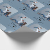 Pap, ik hou van je" - Voor Vaderdag - Cadeaupapier (Hoek)