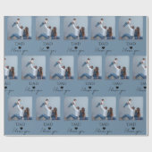 Pap, ik hou van je" - Voor Vaderdag - Cadeaupapier (Vlak)