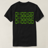Pap In Binaire Code Gift Computer Grappige Vaders  T-shirt (Design voorkant)