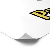 pap in parelboom , eerste kerstdag poster (Hoek)