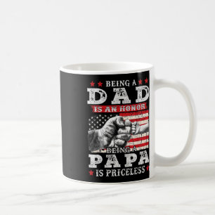 Pap is een eer dat Papa onschatbare vaders is Koffiemok
