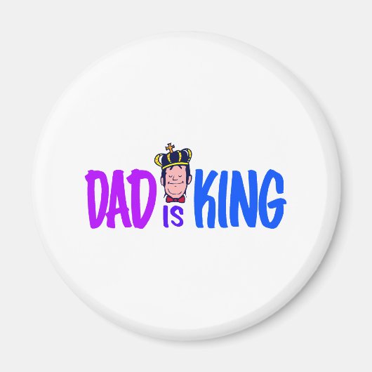 Pap is koning magneet (Voorkant)