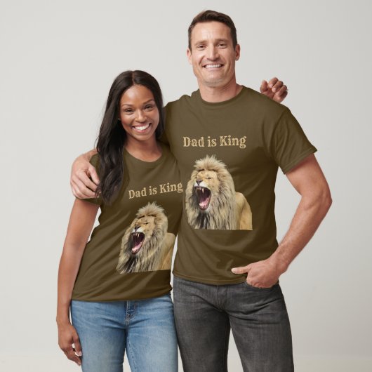 Pap is Koning Vader Dag Partij T-shirt (Unisex)