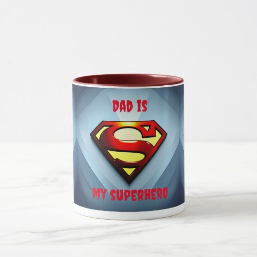 Pap is mijn superheld mok (Midden)