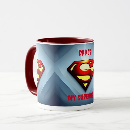 Pap is mijn superheld mok (Voorkant links)