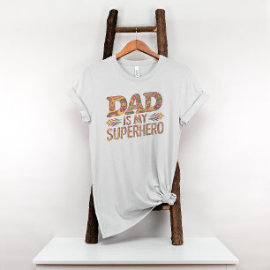 Pap is mijn superheld Papa Verjaardag Vaderdag T-shirt