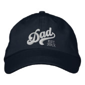 Pap Jaar ingesteld Geborduurde Pet (Voorkant)