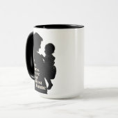 Pap, je armen waren mijn eerste thuis | Coffee Mok (Voorkant links)