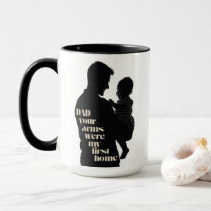 Pap, je armen waren mijn eerste thuis Coffee Mok