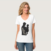 Pap, je armen waren mijn eerste thuis | Dames T-shirt (Voorkant volledig)