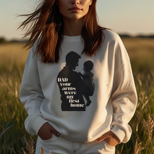 Pap, je armen waren mijn eerste thuis | Dames T-shirt