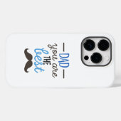 Pap Je bent de beste grappige Vaderdag cadeau Case-Mate iPhone Case (Achterkant (horizontaal))