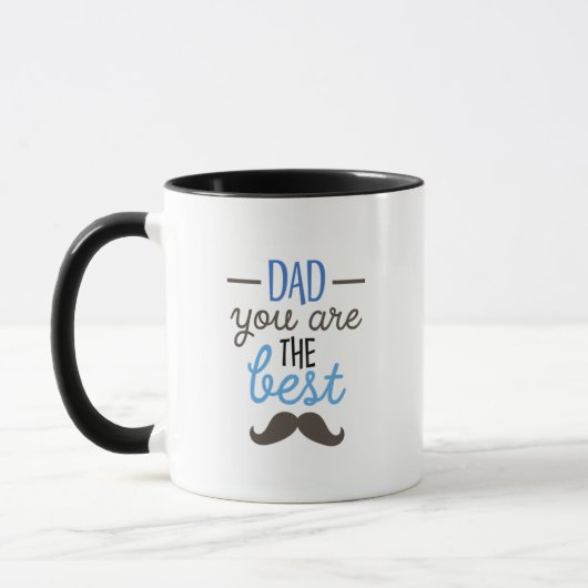 Pap Je bent de beste grappige Vaderdag cadeau Mok (Links)