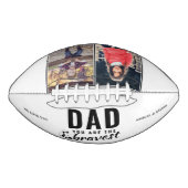Pap je bent de Bravest Vader Dag 2 Foto American Football (Voorkant)