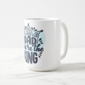 Pap Je bent de koning Koffiemok (Voorkant rechts)