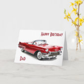 ** PAP** JE BENT EEN "KLASSIEKE" HAPPY BIRTHDAY Ka Kaart (Gele Bloem)