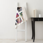 Pap, je bent geweldige Gezin Collage Kinder Dochte Sherpa Deken (In situ)