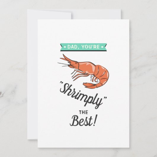 Pap, je bent het beste. Whimsy Vaderdag (Voorkant)