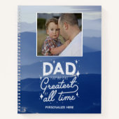 Pap Je bent het grootste Notitieboek. Notitieboek (Voorkant)