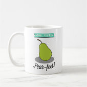 Pap, je bent Pear-fect! Funny Pear Vaderdag Koffiemok (Links)