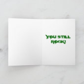 Pap, je blijft Father's+Day+card rocken Kaart (Binnen)