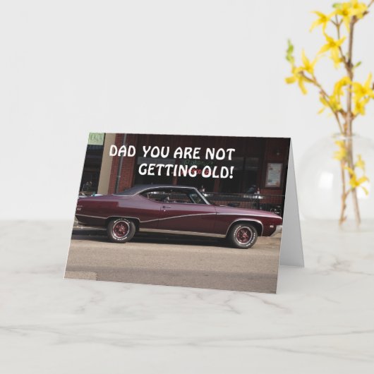 ** PAP** JE WORDT EEN KLASSIEKE VERJAARDAG KAART (Gele Bloem)