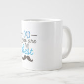 Pap jij bent de beste I Jumbo maat mok (Voorkant rechts)