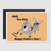 Pap, jij bent een schimmelige Vaderdag Kaart Magne (Voorkant / Achterkant)