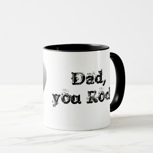 Pap, jij bent gek mok (Voorkant rechts)