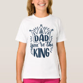 Pap, jij bent het kinder T-shirt (Voorkant)